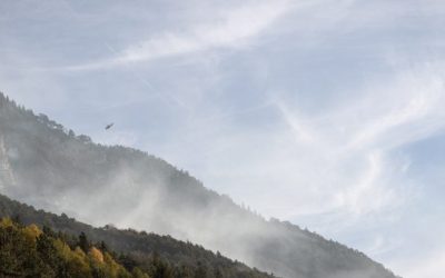 Einer der größten Waldbrände in der Geschichte Österreichs
