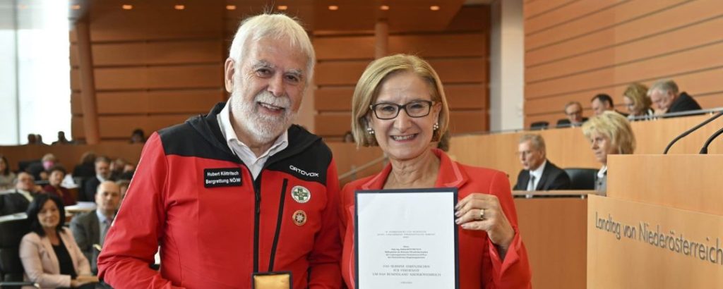 Drei Bergretter von Landeshauptfrau Mikl-Leitner ausgezeichnet 17