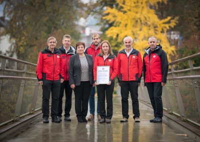Drei Bergretter vom Alpenverein mit Grünem Kreuz ausgezeichnet 5