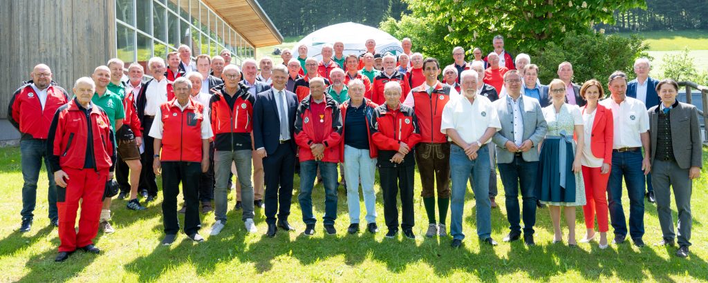 Die NÖ Landesregierung ehrte verdiente Bergretter 38